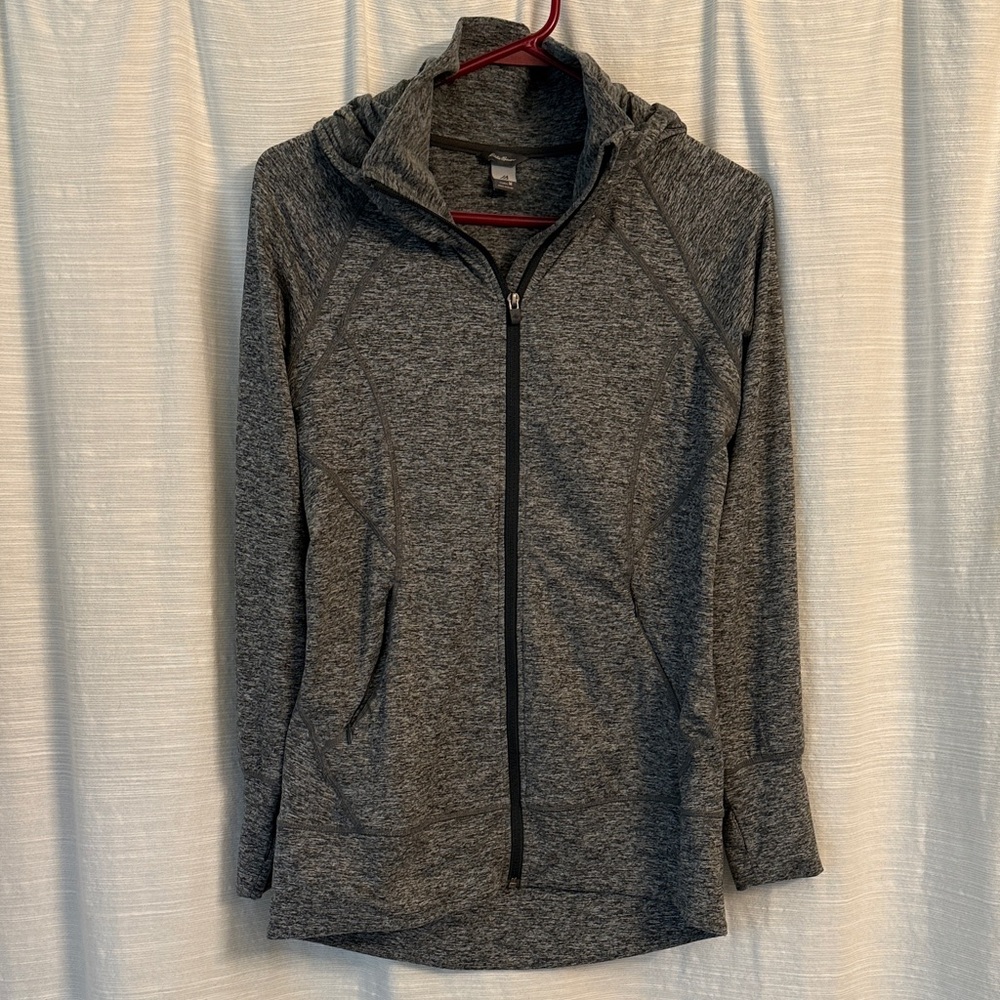 Eddie Bauer Women's Heathered Gray Hoodie